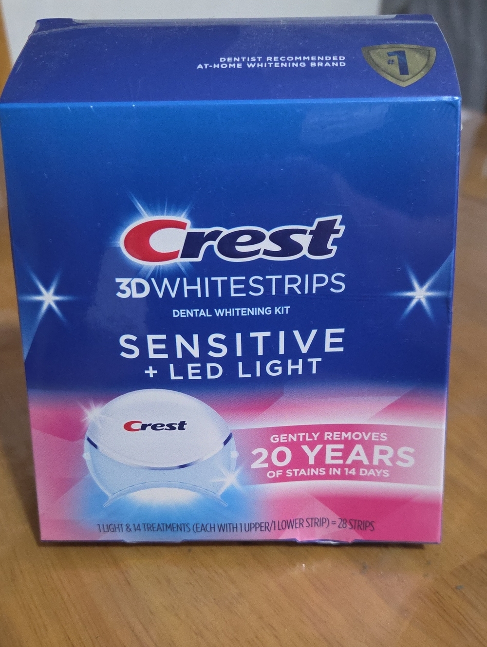 Crest 3D Whitestrips Sensitive
